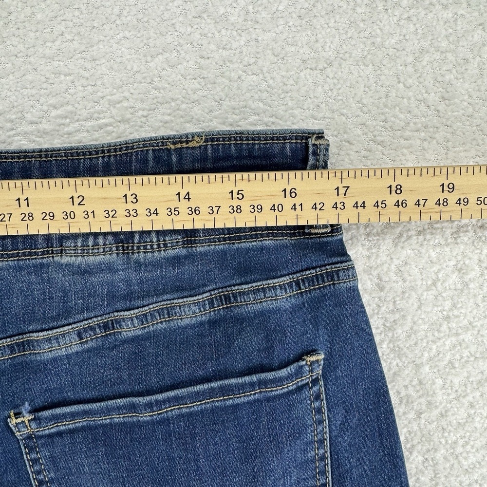 NYDJ Cool Embrace Wide Leg Denim Crop Jeans 14P Seredipity Blue - Picture 7 of 11